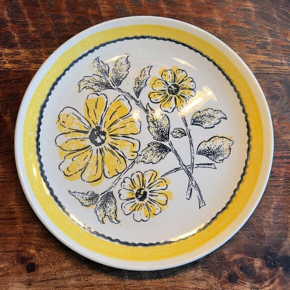 VINTAGE 1970S BANNOCKBURN COLLECTION COUNTRYSIDE IRONSTONE LRG PLATE 12.5 - Picture 7 of 8